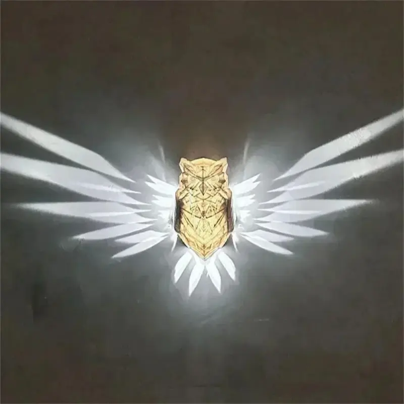 3D LED Nordic Animal Head Wall Sculpture Luxury DIY Home Decor