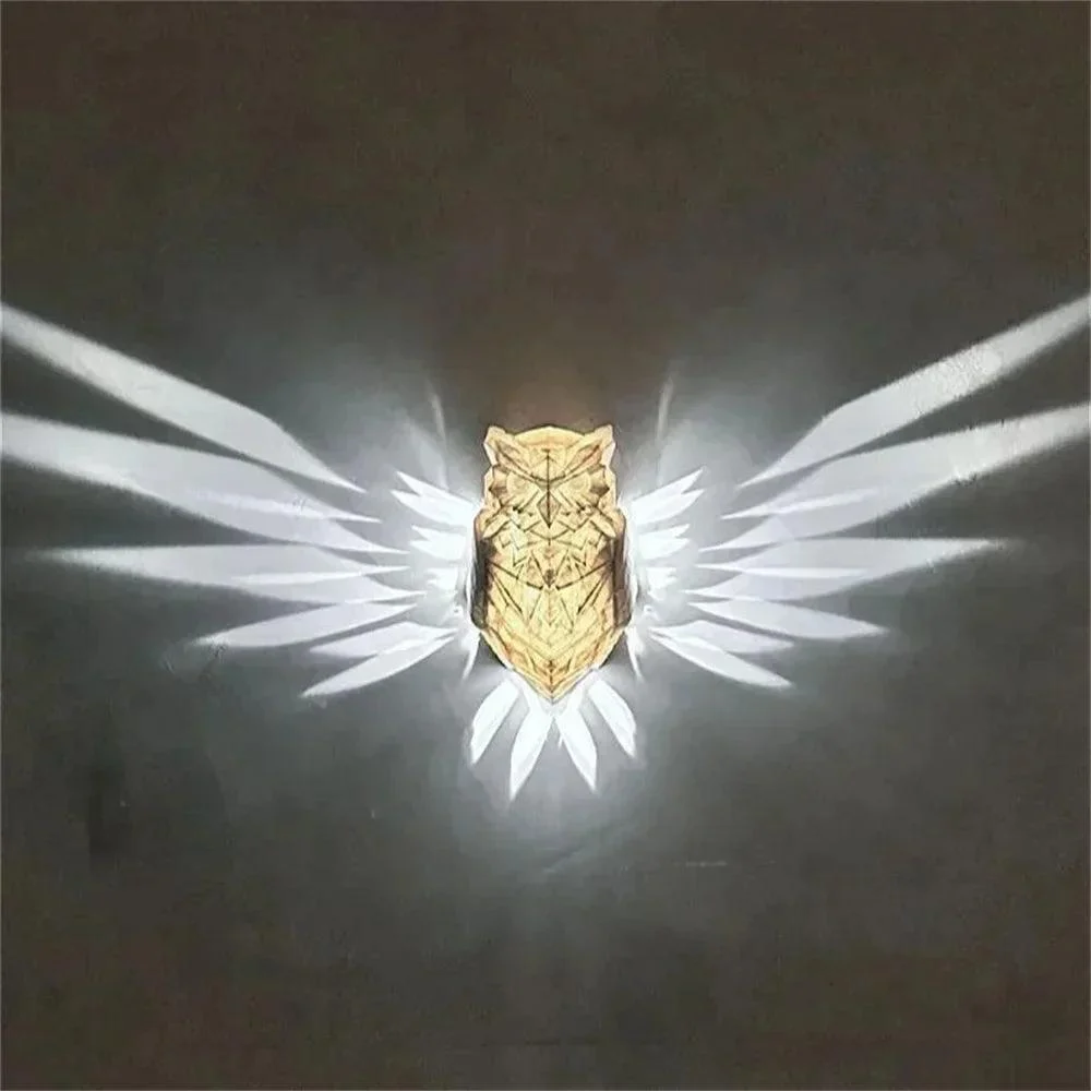 3D LED Nordic Animal Head Wall Sculpture: Luxury DIY Home Decor -