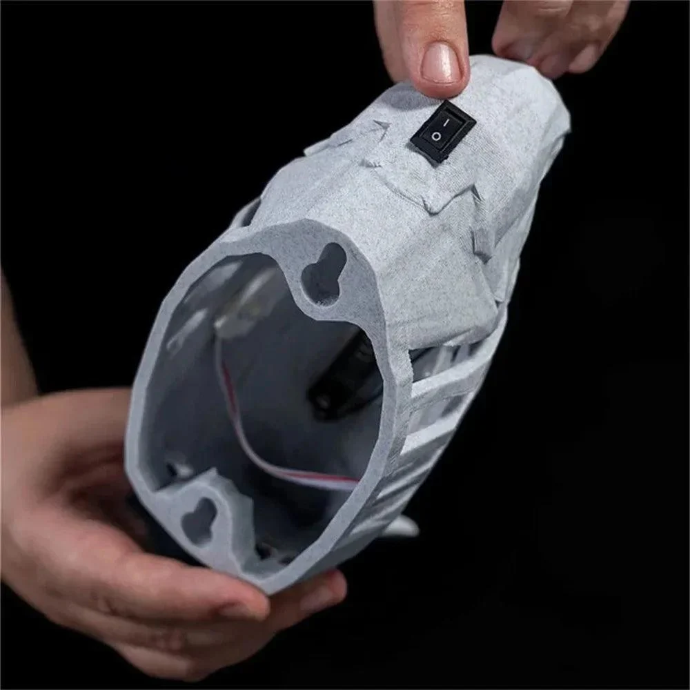 3D LED Nordic Animal Head Wall Sculpture: Luxury DIY Home Decor -