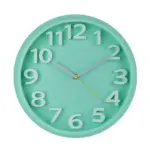 3D Large Numbers Silent Wall Clock 12.5 Inches Battery Operated