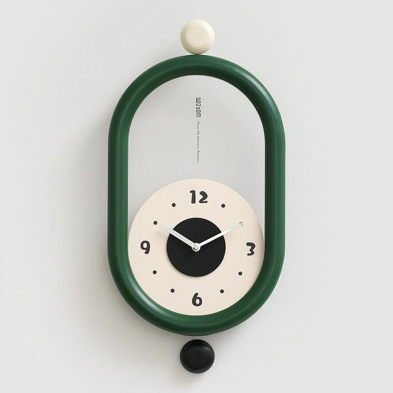 3D Long Pendulum Clock for Living Room -