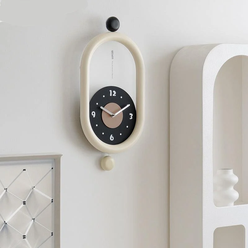 3D Long Pendulum Clock for Living Room -