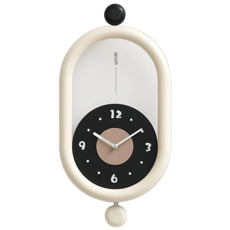 3D Long Pendulum Clock for Living Room -