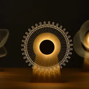3D Musical Night Lamp - Lumina - Rotating Feature - LED Lighting