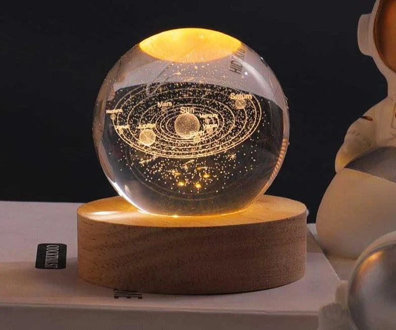 3D Planet Galaxy Globe Lamp -