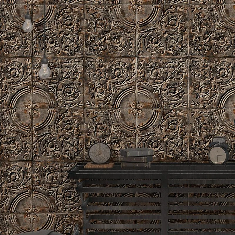 3D Print Metallic Wallpaper for Industrial Restaurants, 33' by 20.5" -  - #tag1#