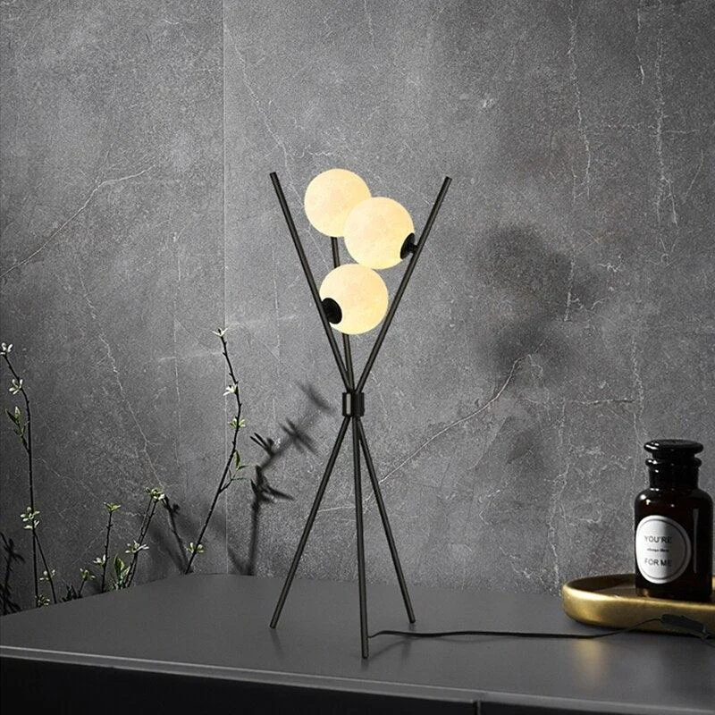 3D Printing Moon Floor Lamp -  - #tag1#