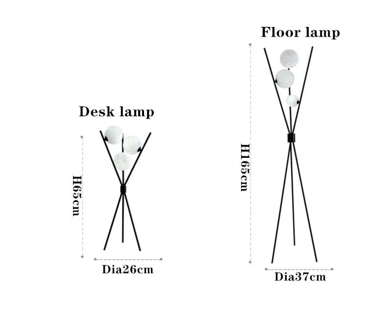 3D Printing Moon Floor Lamp -  - #tag1#