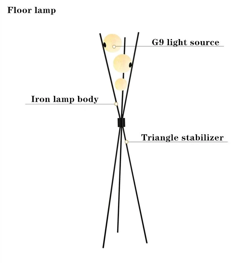 3D Printing Moon Floor Lamp -  - #tag1#