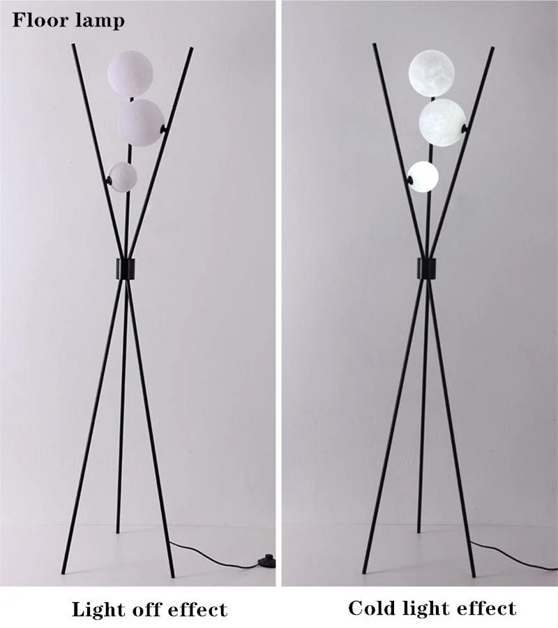 3D Printing Moon Floor Lamp -  - #tag1#