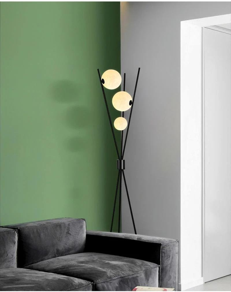 3D Printing Moon Floor Lamp -  - #tag1#