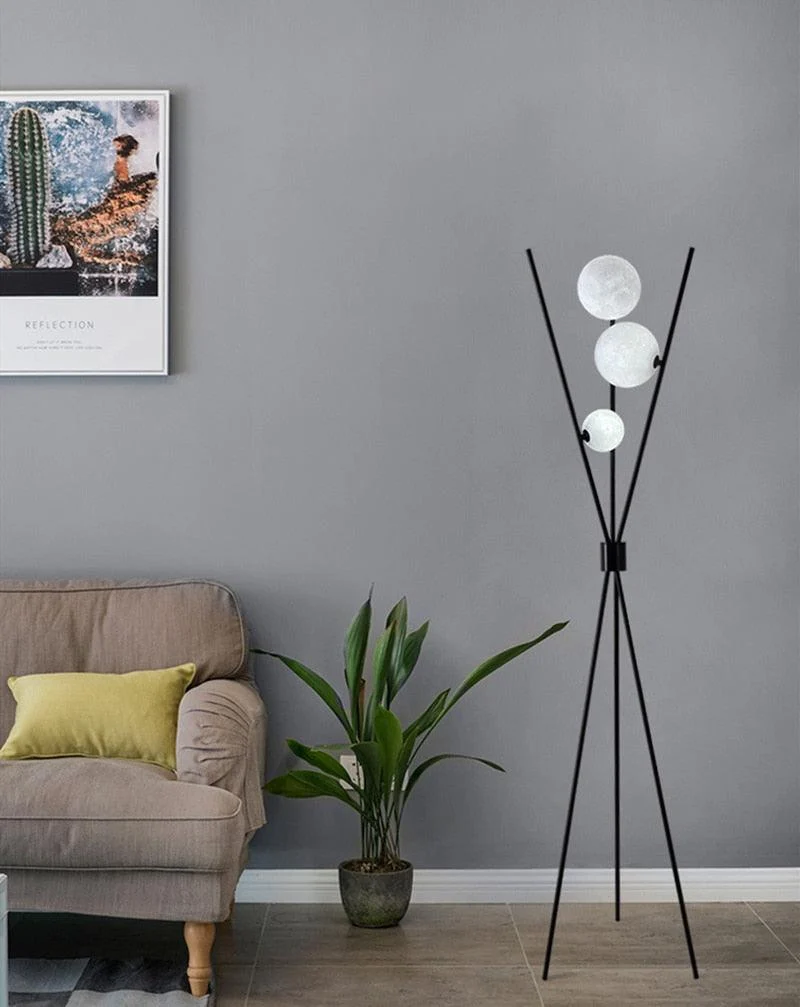 3D Printing Moon Floor Lamp -  - #tag1#