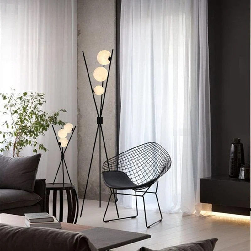 3D Printing Moon Floor Lamp -  - #tag1#