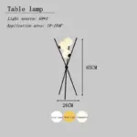 3D Printing Moon Floor Lamp tag1