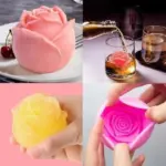 3D Silicone Rose Shape Ice Cube Mold tag1
