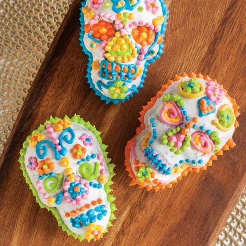 3D Skull Mold - Aluminum Baking Pan -  - #tag1#
