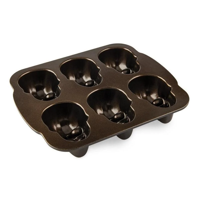 3D Skull Mold - Aluminum Baking Pan -  - #tag1#