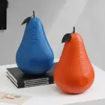 3D Texture Fruit Apple Pear Sculpture