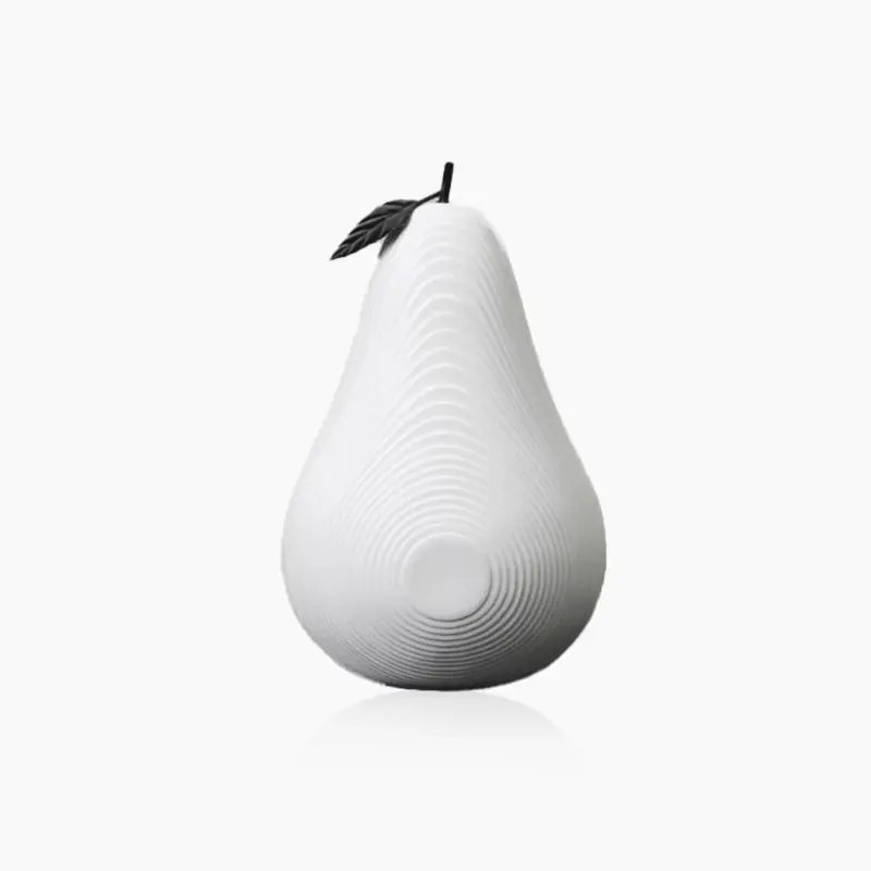 3D Texture Fruit Apple Pear Sculpture