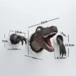 3D_Wall_Mount_Dinosaur_Bust_Sculpture_-_-4117314 3D Wall Mount Dinosaur Bust Sculpture