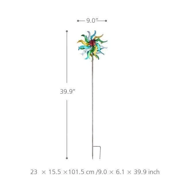 3D Wind Spinner - Stylish Garden Decoration That Watches the Wind Spin -