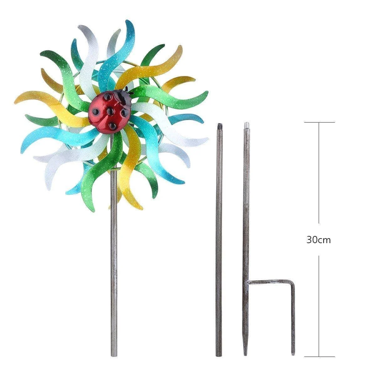 3D Wind Spinner - Stylish Garden Decoration That Watches the Wind Spin -