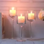 3PCS Crystal Candle Holder Set tag1