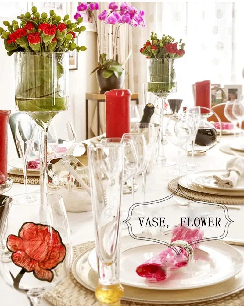 3PCS Crystal Candle Holder Set -  - #tag1#