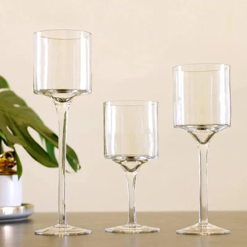 3PCS Crystal Candle Holder Set -  - #tag1#