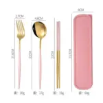 3PCS_Cutlery_Set_with_Box_Stainless_Steel_Spoon_Fork_Chopsticks_-_-4117439 3PCS Cutlery Set with Box Stainless Steel Spoon Fork Chopsticks