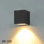 3W 6W LED Indoor Wall Lamp Outdoor Waterproof IP65 COB Porch Garden Lamp Modern Home Decor e66f6358 0b4e 4d3f 847a 55b7572436e9