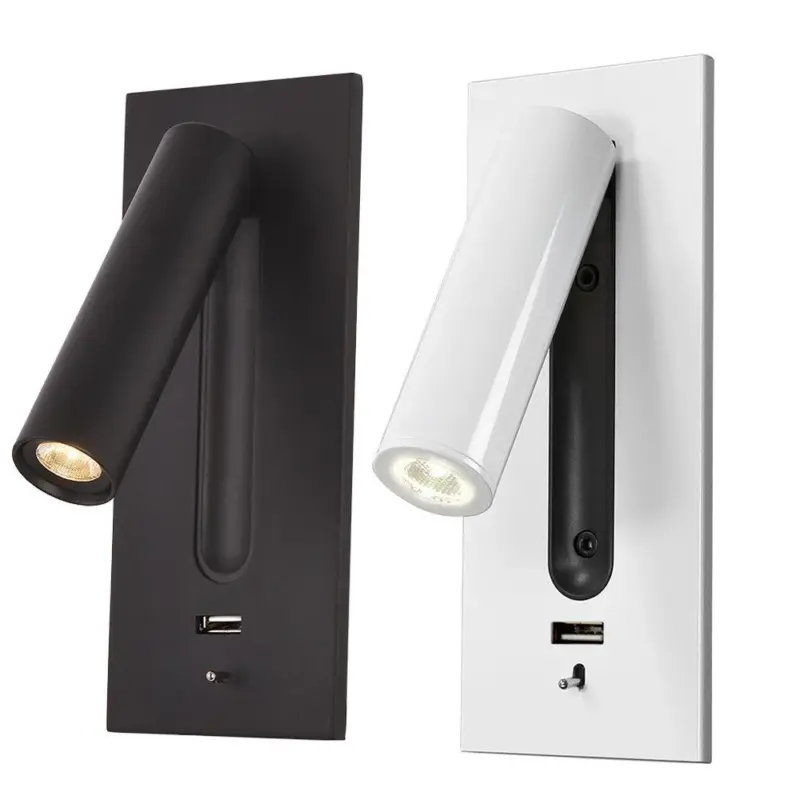 3W Rotating Bedroom Modern Wall Light Sofrey Selects tag1