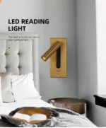 3W Rotating Bedroom Modern Wall Light Sofrey Selects tag1