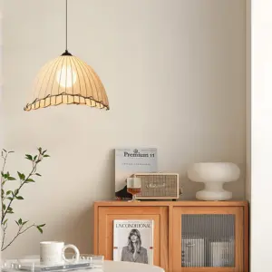 Homeko Fabric Linen Maris Pendant Light