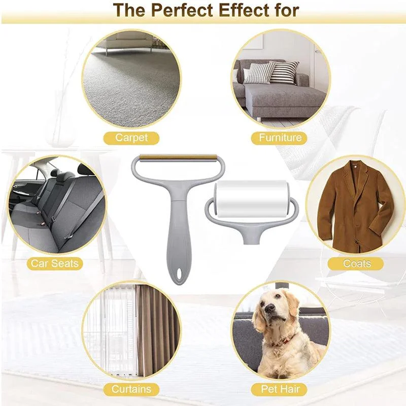3 IN 1 PORTABLE LINT ROLLER -  - #tag1#