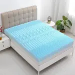 3 Inch Memory Foam Mattress Topper Queen 7 Zone Egg Crate Mattress Topper Queen for Back Pain tag1