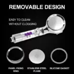3 Mode Adjustable Turbocharged Shower Head tag1