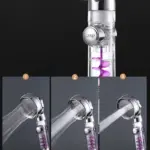 3 Mode Adjustable Turbocharged Shower Head tag1