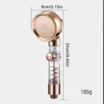 3 Mode Adjustable Turbocharged Shower Head tag1