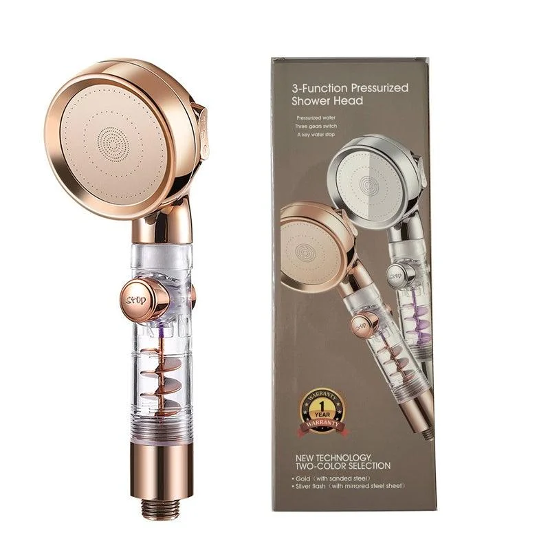 3 Mode Adjustable Turbocharged Shower Head -  - #tag1#