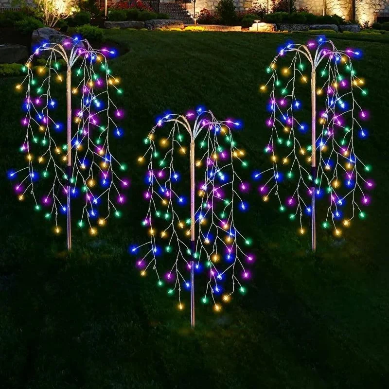 3 Packs Solar Garden Lighting Outdoor Decor -  - #tag1#