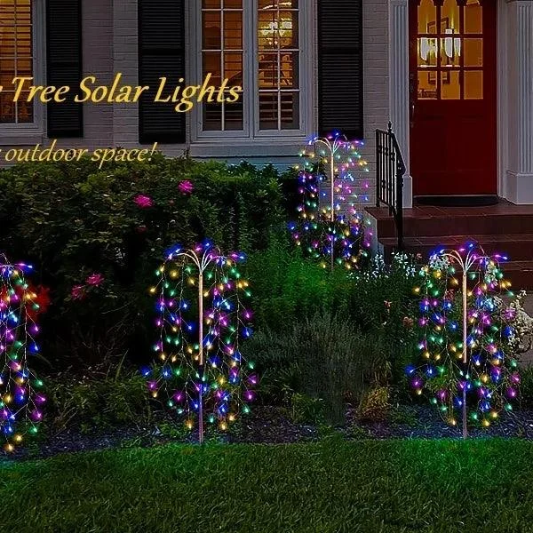 3 Packs Solar Garden Lighting Outdoor Decor -  - #tag1#