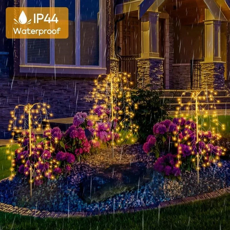 3 Packs Solar Garden Lighting Outdoor Decor -  - #tag1#