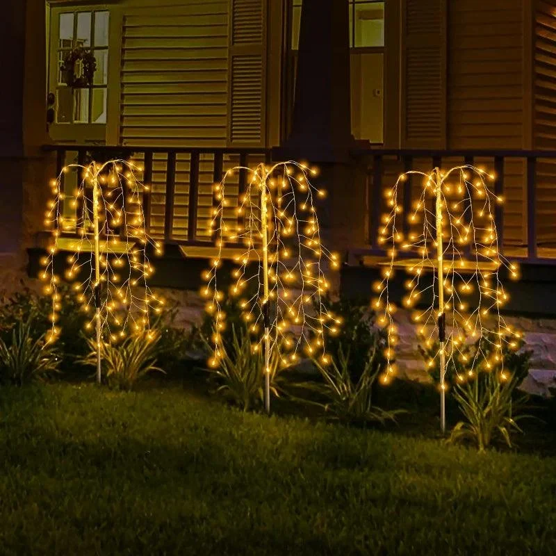 3 Packs Solar Garden Lighting Outdoor Decor -  - #tag1#