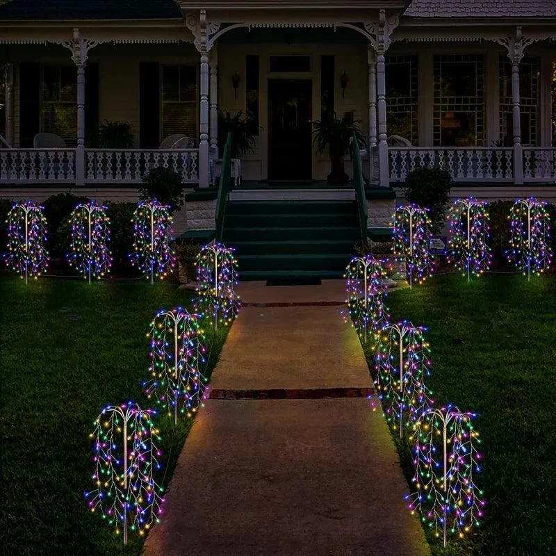 3 Packs Solar Garden Lighting Outdoor Decor -  - #tag1#