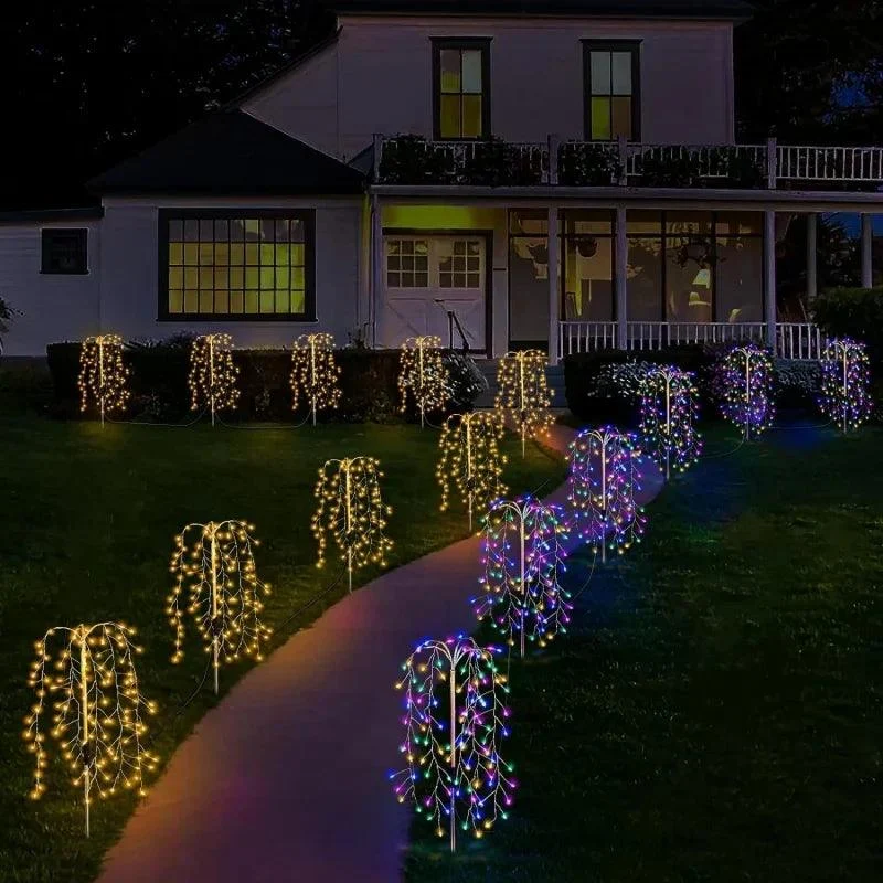 3 Packs Solar Garden Lighting Outdoor Decor -  - #tag1#