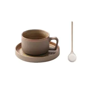 3 Piece Set Ceramic Coffee Mug Tea Cup