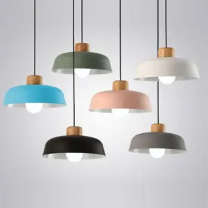 Homeko Small Stained Aluminium Pendant Lamp