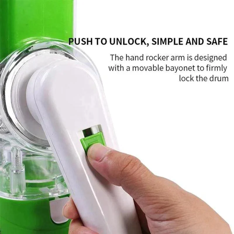 3 in 1 Rotary Cheese Grater Vegetable Slicer -  - #tag1#