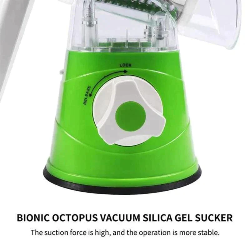 3 in 1 Rotary Cheese Grater Vegetable Slicer -  - #tag1#